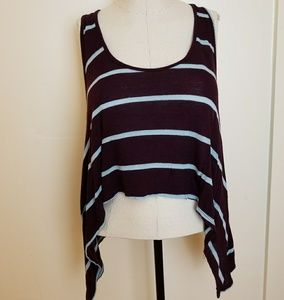 Brandy Melville Striped Crop Top